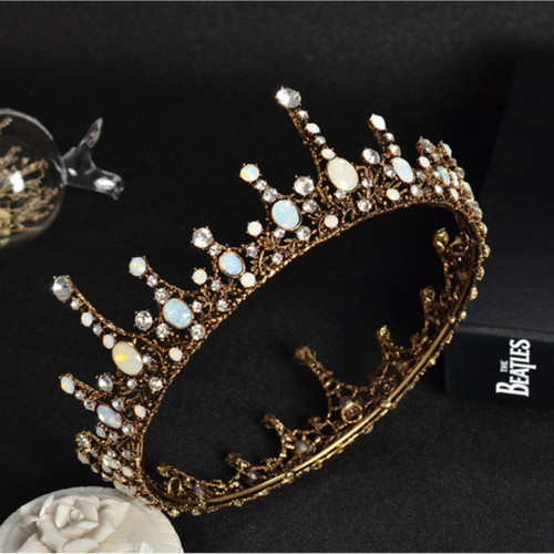Sposa corona barocco - sposa, strass