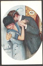 RAPHAEL KIRCHNER postcard Dans