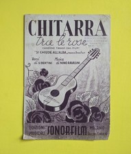 Chitarra le rose Nino Ravasini