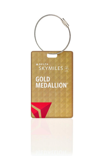 Medaglione oro delta status - medaglione, d'oro