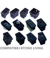 Serie Living International Compatibile Apparecchi Di Comando Moduli Prese Interr