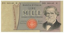1000 LIRE GIUSEPPE VERDI II