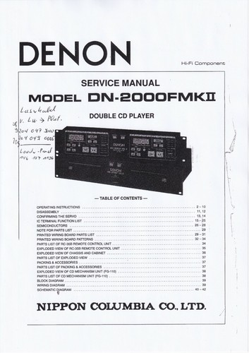 Manuale servizio - servizio,
