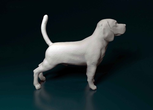 Modellino scala cane beagle - modellino,
