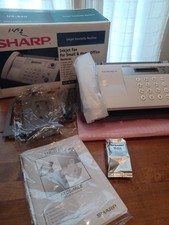 Macchina facsimile fax a getto d'inchiostro Sharp UX B20 per piccoli e home office NOS non testata