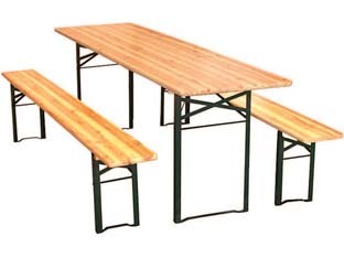 Set tavolo panche birreria - set,