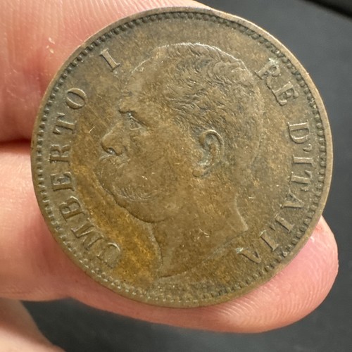 Moneta centesimi lire 1896 - moneta,