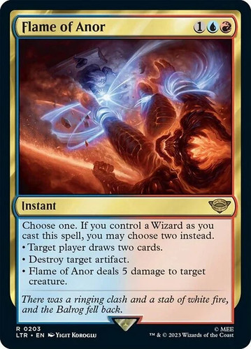 Magic the gathering mtg flame - the,
