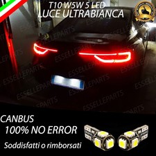 COPPIA LUCI TARGA A LED