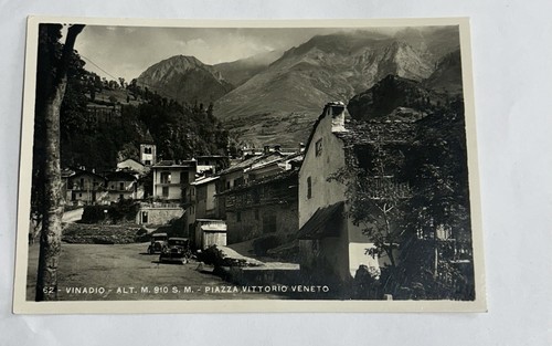 Cartolina vinadio piazza - cartolina,
