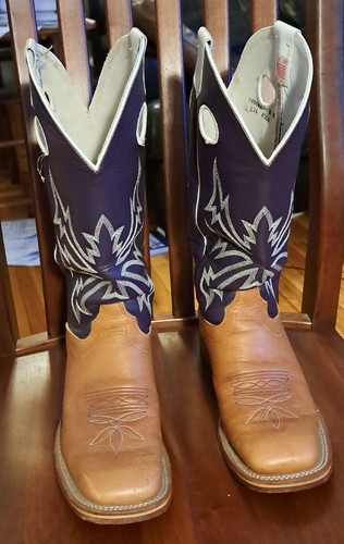 Stivali cowboy marroni - stivali, da