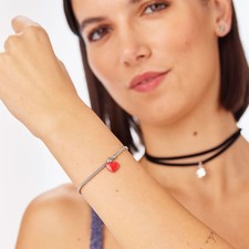 Bracciale S'agapo Cuore Rosso