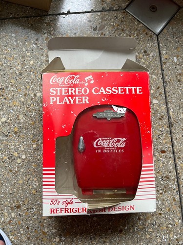 Coca cola stereo cassette - coca,