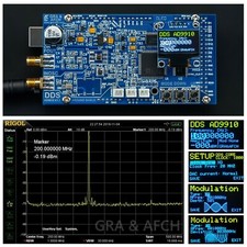 DDS AD9910 Arduino Shield 600MHz 1.5GSPS Generatore di Segnale RF Armoniche Basse Speroni