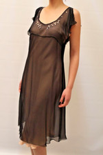 ABITO 520 €- 70%  BLUMARINE 5570 ult. mis. disp. 44it=40eu/de  100% seta silk.