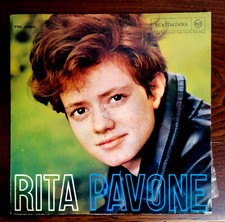 RITA PAVONE I° LP OMONIMO PRIMA STAMPA COVER LUCIDA  RCA PML 10350 ANNO 1963