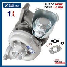 TURBO pour FORD C-MAX FOCUS 1,6 TDCi PEUGEOT 207 307 308 407 3008 1.6 HDI 90 110