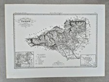 Carta geografica originale
