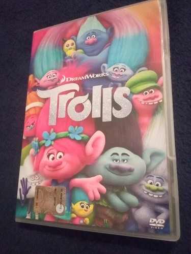 Trolls dvd dreamworks - dvd,