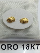 Orecchini in oro giallo 750 18