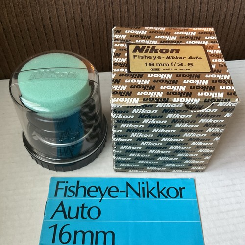 Nikon fisheye nikkor - f/3.5,