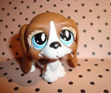 FIGURINE CHIEN BASSET MARRON