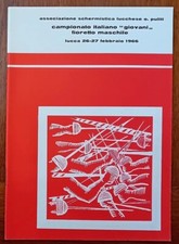 LUCCA, SCHERMA ORESTE PULITI