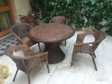 Set giardino Tavolo tondo