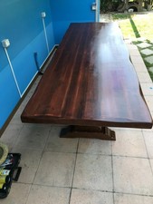 tavolo per taverna lunghezza 30m largo 1m in legno massiccio 