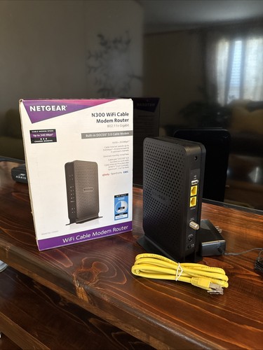 Netgear n300 router modem - n300, via