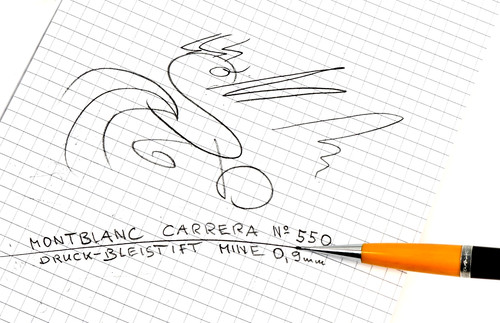 Montblanc carrera 550 matita - montblanc,