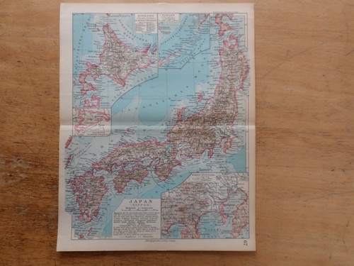 Orig litografia mappa - orig.(1928),