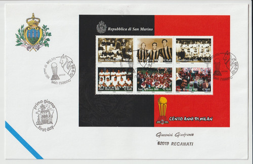 Fdc marino 1999 - -, milan