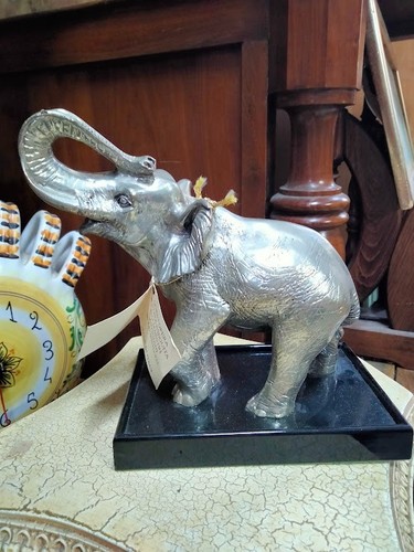 Scultura elefante argento 925 - scultura,