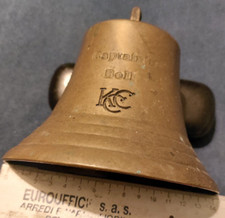 CAMPANA DA NAVE OTTONE VINTAGE