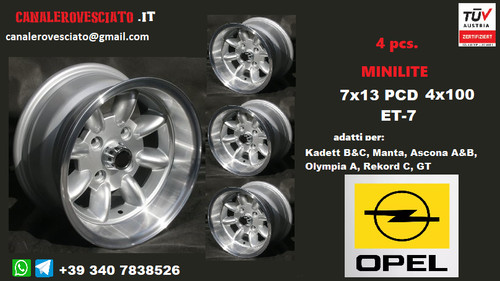 Cerchi minilite 4x100 - cerchi, 13