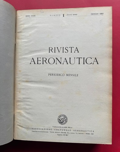 Rivista aeronautica 1953 - aeronautica,