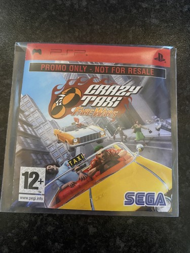 Crazy taxi fire - crazy, psp