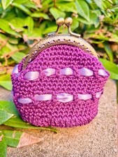 Pochette Uncinetto Fatta A Mano