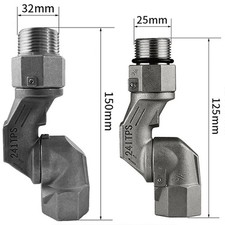 Tubo flessibile girevole due