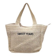Borsa Paglia Sweet Years Mare Spiaggia Lago Barca Shopping Donna Ragazza Estate