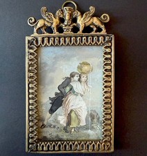 Antico dipinto francese in