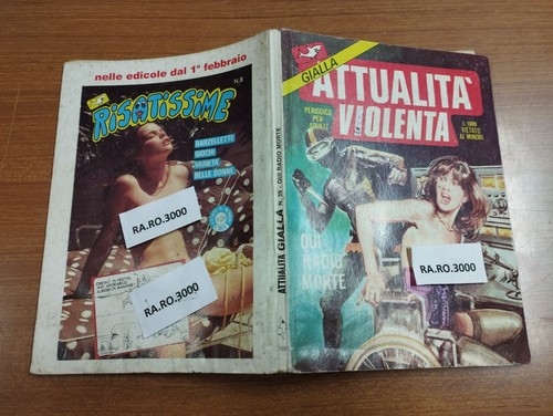 Attualita gialla fumetto - "attualita',