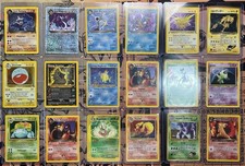 Lotto 18 Carte Pokemon Vintage