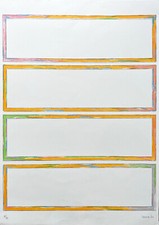 Claudio VERNA  1970 litografia originale datata numerata e firmata