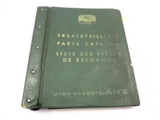 John Deere 300 Dieselschlepper Ersatzteilliste Ersatzteilkatalog 1962/64
