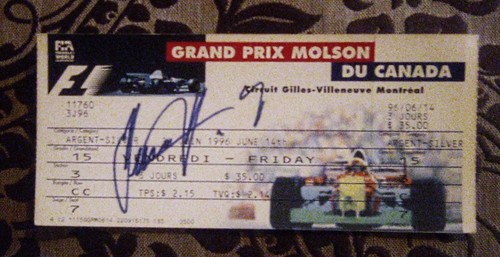 Damon hill biglietto - damon, del