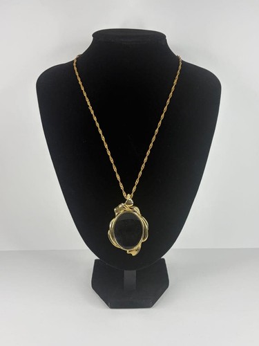 Collana con ciondolo - , lente
