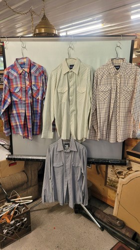 Lotto camicie uomo - 4, wrangler