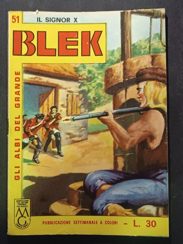 Fumetto grande blek to - blek, f.to